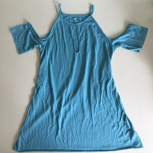 American Eagle key hole cold shoulder tank top